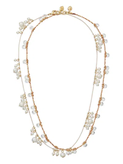 Roxanne Assoulin Drip Drop Faux-pearl-embellished Necklace