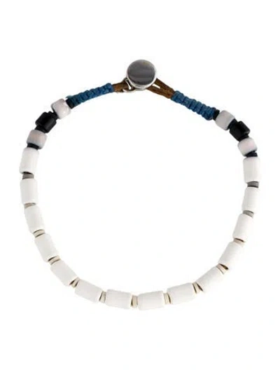 Pre-owned Roxanne Assoulin Enamel U-tube Bracelet, 6.5" In Multi