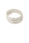 Roxanne Assoulin Flat Cobra Triple Wrap Bracelet