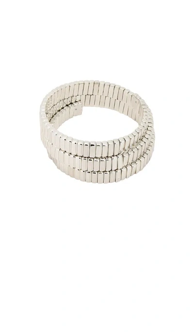 Roxanne Assoulin Flat Cobra Triple Wrap Bracelet