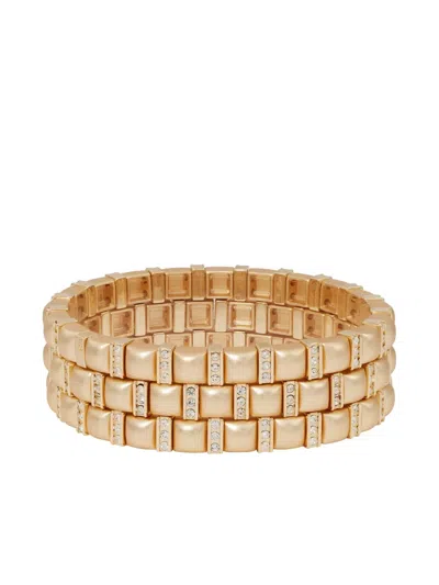 Roxanne Assoulin Gold Diamond Bracelet