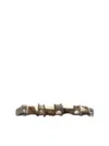 Roxanne Assoulin Imperial Mini Bracelet In Crystal/ Gold In Multi