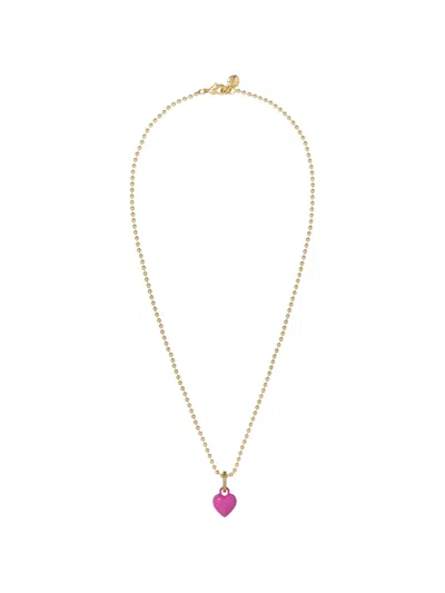 Roxanne Assoulin Itsy Bitsy Puffy-heart Necklace
