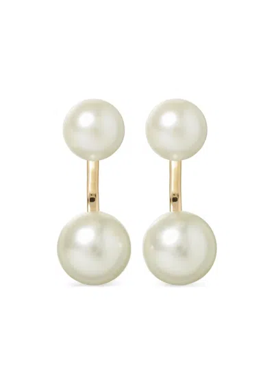 Roxanne Assoulin Le Perle Float Earrings In Gold