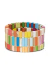 Roxanne Assoulin Merry & Bright Bracelets (set Of Three) In Yellow