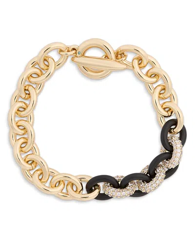 Roxanne Assoulin Midnight Link Bracelet In Gold