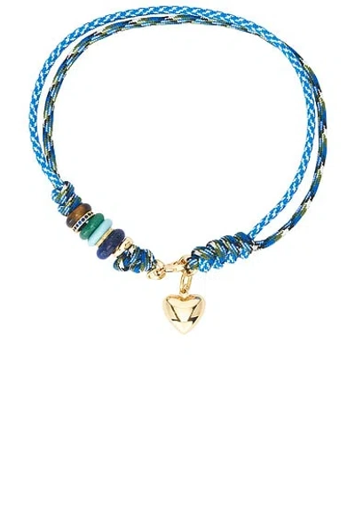 Roxanne Assoulin Mixed Cord Supersize Cord Necklace In Multi