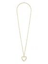 Roxanne Assoulin Open-heart Chain Necklace In Gold