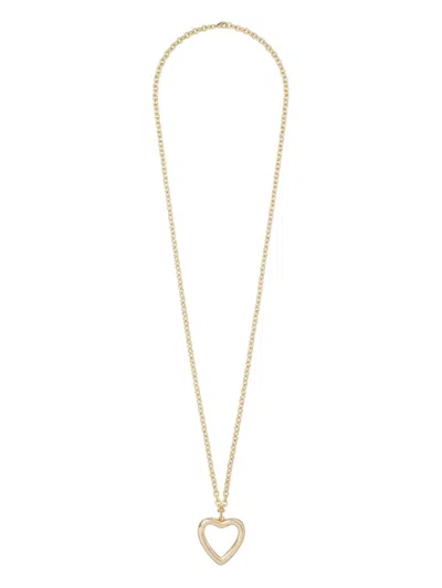 Roxanne Assoulin Open-heart Chain Necklace In Gold