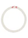 Roxanne Assoulin Princess Necklace (set Of Two) In 白色