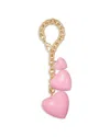 Roxanne Assoulin Puffy Heart Bag Charm In Multi