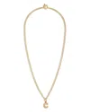 Roxanne Assoulin The Puffy Initial Pendant Necklace