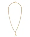 Roxanne Assoulin The Puffy Initial Pendant Necklace