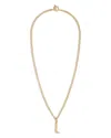 Roxanne Assoulin The Puffy Initial Pendant Necklace