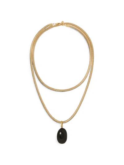 Roxanne Assoulin Simple Pendant Necklace In Multi