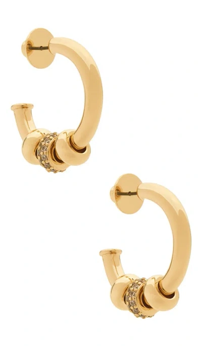 Roxanne Assoulin Slider Earrings In Gold