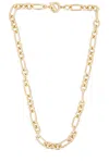 Roxanne Assoulin The Andiamo Link Necklace In Gold