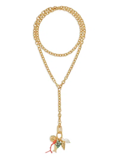 Roxanne Assoulin The Aperitivo Charm Necklace In Gold