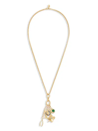 Roxanne Assoulin The Buona Fortuna Necklace In Gold