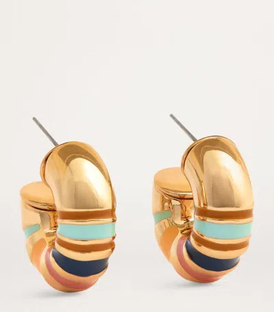 Roxanne Assoulin The Campania Chubbies Earrings In Multi