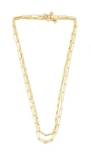 Roxanne Assoulin The Chain Reaction Short Duo Necklace