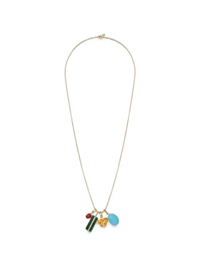 Roxanne Assoulin The Collectibles Charm Necklace In Multi
