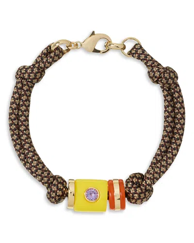 Roxanne Assoulin The Cylinder Cord Bracelet In Multi