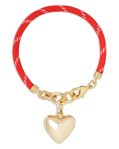 Roxanne Assoulin The Happy Cord Charm Bracelet In Gold