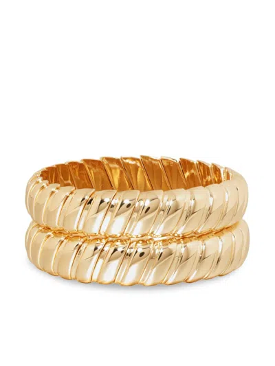 Roxanne Assoulin The Large Cobra Bracelets In Gold