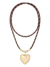 Roxanne Assoulin The Long Happy Cord Charm Necklace In Gold