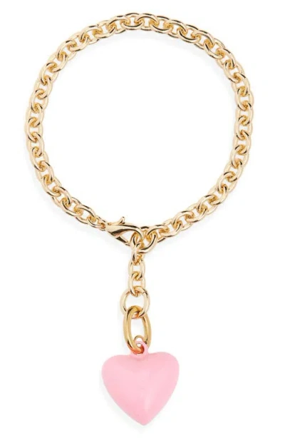Roxanne Assoulin The Mini Happy Heart Bracelet In Gold