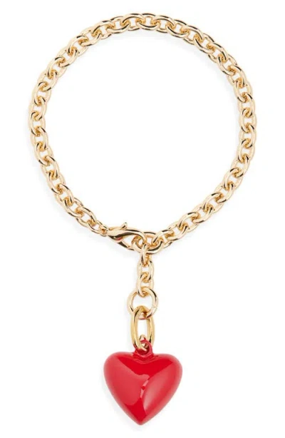 Roxanne Assoulin The Mini Happy Heart Bracelet In Gold