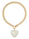 Roxanne Assoulin The Mini Puffy Heart Bracelet In Nude