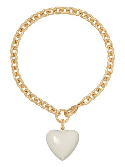 Roxanne Assoulin The Mini Puffy Heart Bracelet In Nude