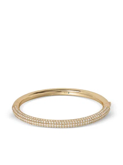 Roxanne Assoulin The Pave Tubular Bracelet In Gold