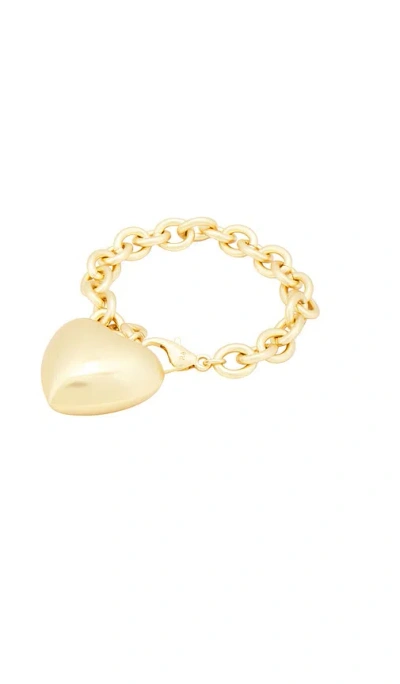 Roxanne Assoulin The Puffy Heart Gold Bracelet
