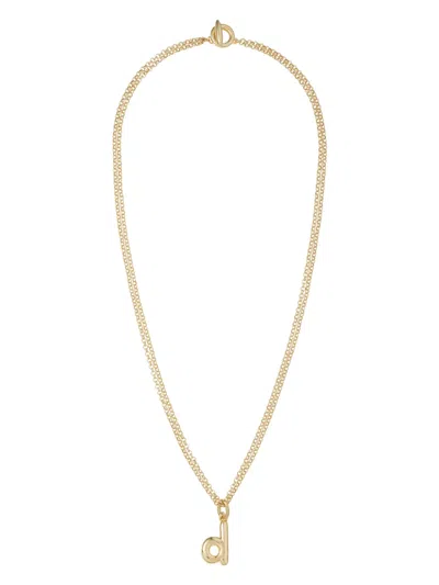 ROXANNE ASSOULIN THE PUFFY INITIAL NECKLACE