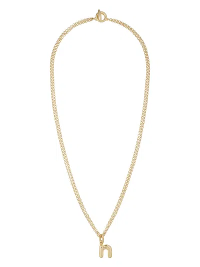 ROXANNE ASSOULIN THE PUFFY INITIAL NECKLACE