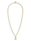 Roxanne Assoulin The Puffy Initial Necklace In 金色