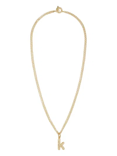 ROXANNE ASSOULIN THE PUFFY INITIAL NECKLACE