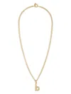 Roxanne Assoulin The Puffy Initial Necklace In Gold