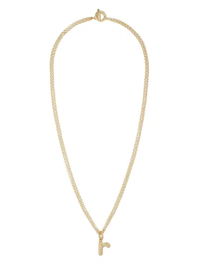 ROXANNE ASSOULIN THE PUFFY INITIAL NECKLACE