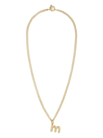 ROXANNE ASSOULIN THE PUFFY INITIAL NECKLACE