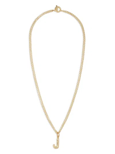 ROXANNE ASSOULIN THE PUFFY INITIAL NECKLACE