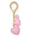 Roxanne Assoulin The Puffy Tripple Heart Taschenaccessoire In Gold