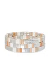 Roxanne Assoulin The Quiet Time Bracelets (set Of Three) In 银色