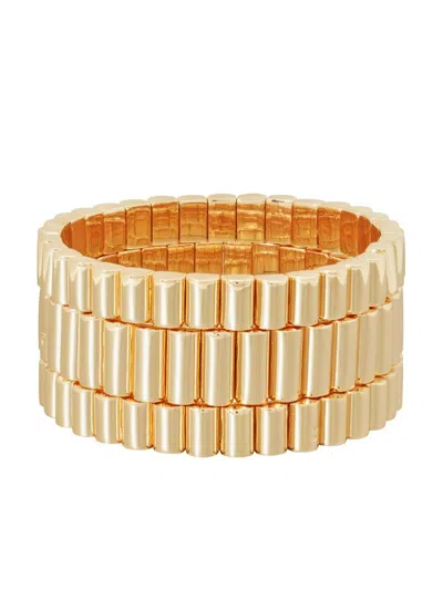 Roxanne Assoulin The Ripple Bracelet In Gold