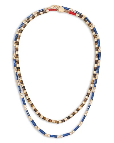 Roxanne Assoulin The Twin Set Duo Necklace In Gold