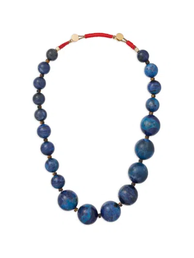 Roxanne Assoulin The Very Big Bead Necklace In Blue