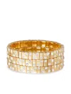 Roxanne Assoulin Twinkle Twinkle Bracelets (set Of Three) In Gold